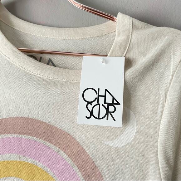 Chaser Rainbow Basic Slim Tee Size Medium - Picture 4 of 7